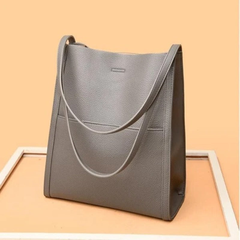 Leder Schultertasche