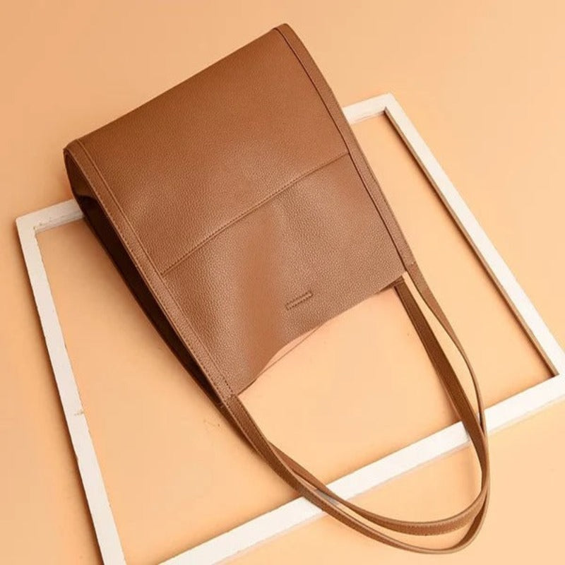 Leder Schultertasche
