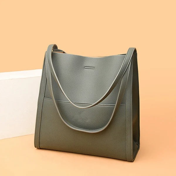 Leder Schultertasche